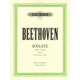 Beethoven, Ludwig - Sonata No 5 in F Major Spring Op 24 for Violin and Piano - Arranged by Joachim - Peters Edition