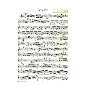 Beethoven, Ludwig - Sonata No 5 in F Major Spring Op 24 for Violin and Piano - Arranged by Joachim - Peters Edition