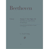 Beethoven, Ludwig - Violin Sonata No 5 in F Major, Op 24 "Spring" - Violin and Piano - edited by Max Rostal - Henle Verlag URTEXT Edition