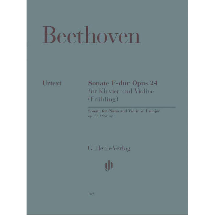 Beethoven, Ludwig - Violin Sonata No 5 in F Major, Op 24 