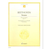 Beethoven, Ludwig - Sonata No 9 in a minor "Kreutzer" Op 47 - Violin and Piano - edited by  Fritz Kreisler - Schott Edition