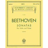 Beethoven, Ludwig - 10 Sonatas Complete for Violin and Piano - arranged by Adolf Brodsky - Schirmer Edition