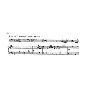 Bach, JS - Six Sonatas, BVW 1014-1019 - Violin and Piano - edited by Peter Wollny and Andrew Manze - Bärenreiter Verlag URTEXT