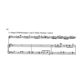 Bach, JS - Six Sonatas, BVW 1014-1019 - Violin and Piano - edited by Peter Wollny and Andrew Manze - Bärenreiter Verlag URTEXT