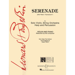 Bernstein, Leonard - Serenade (after Plato's "Symposium") for Violin and Piano - Edited by Stern - Boosey & Hawkes Edition