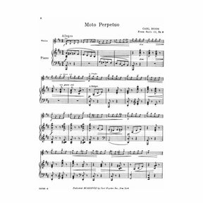 Bohm, Carl - Moto Perpetuo from "Suite III, No 6" - Violin and Piano - Carl Fischer Edition