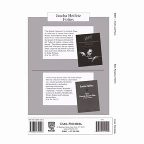 Bohm, Carl - Moto Perpetuo from "Suite III, No 6" - Violin and Piano - Carl Fischer Edition