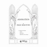 Borowski, Felix - Adoration for Violin and Piano - Theodore Presser Publication