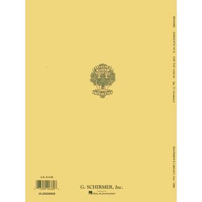 Brahms - Concerto in D for the Violin, Op 77 - edited by Efrem Zimbalist - G Schirmer