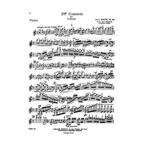 Bruch, Max - Concerto No 2 in D Minor for Violin and Piano, Op 44 - for Violin and Piano - edited by Leopold Auer - Carl Fischer Edition