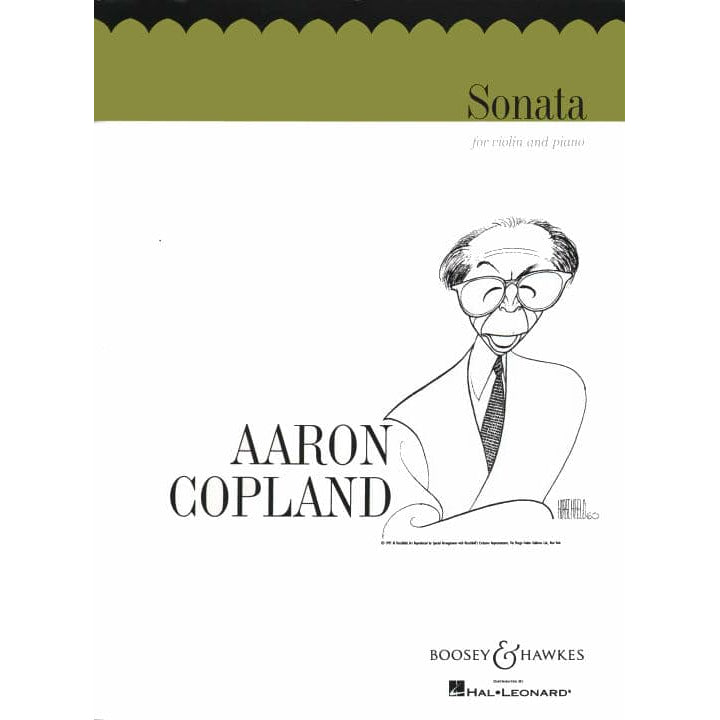 Copland, Aaron - Sonata for Violin and Piano - Boosey & Hawkes Publication