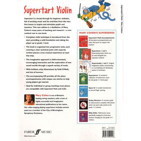 Cohen, Mary - Superstart Violin: The Complete Method - Violin Duet and Piano - Faber Publication