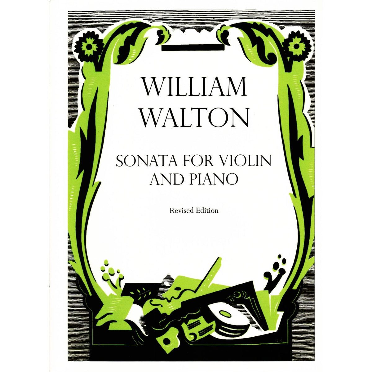 Walton, William - Sonata for Violin and Piano - Revised Edition by Hugh MacDonald - Oxford University Press