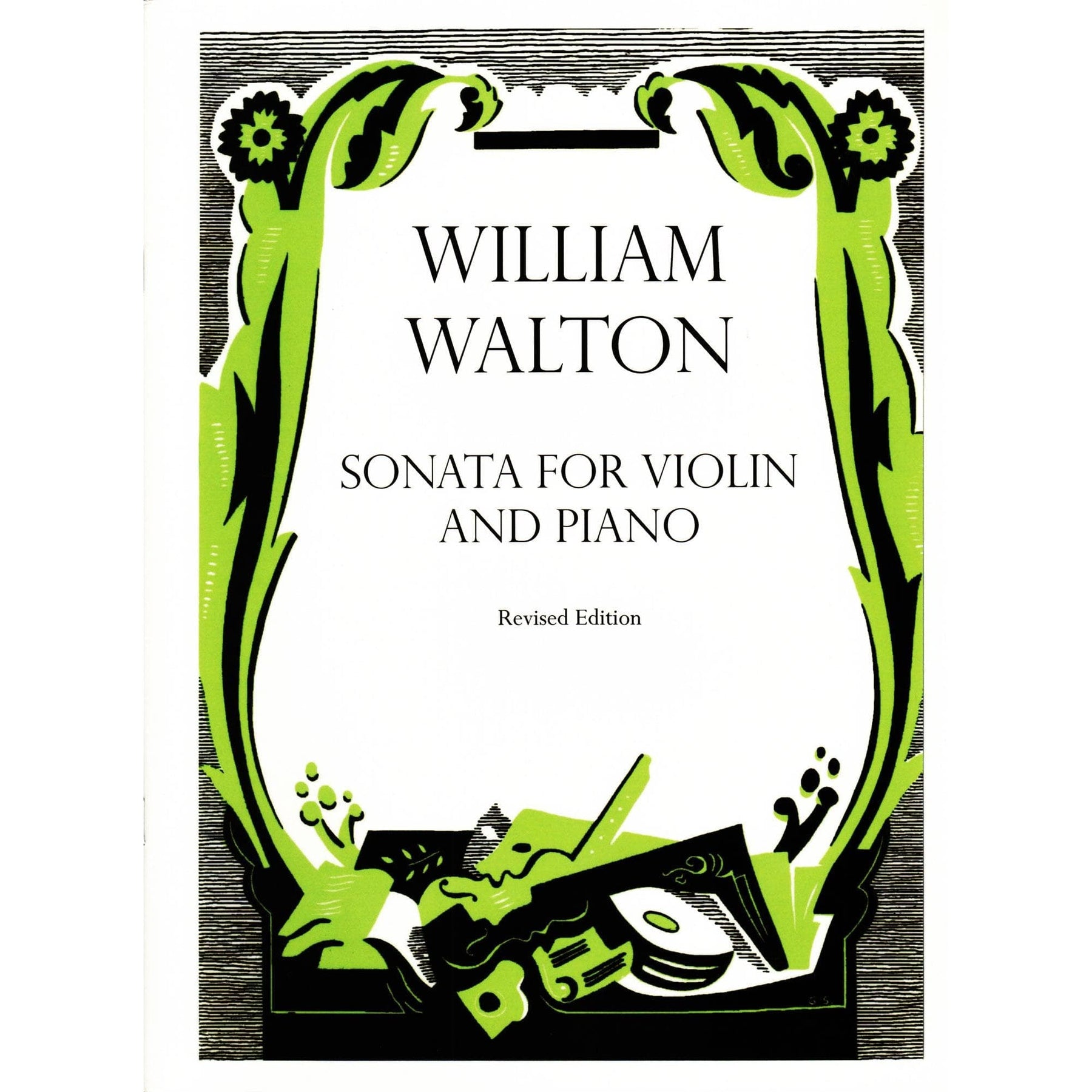 Walton, William - Sonata for Violin and Piano - Revised Edition by Hugh MacDonald - Oxford University Press