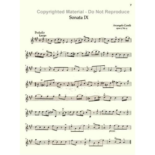 Corelli, Arcangelo - Sonatas Volume 2, Nos 7-12-12, Op 5 for Violin and Piano - Schott Edition