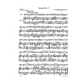 Corelli, Arcangelo - Twelve Sonatas, Op 5: Volume 2 (Nos 7-12) - Violin and Piano - edited by Gustav Jensen - G Schirmer Edition