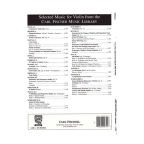 Dancla, Charles - 6 Airs Variés, Op 118 - Violin and Piano - Carl Fischer Edition