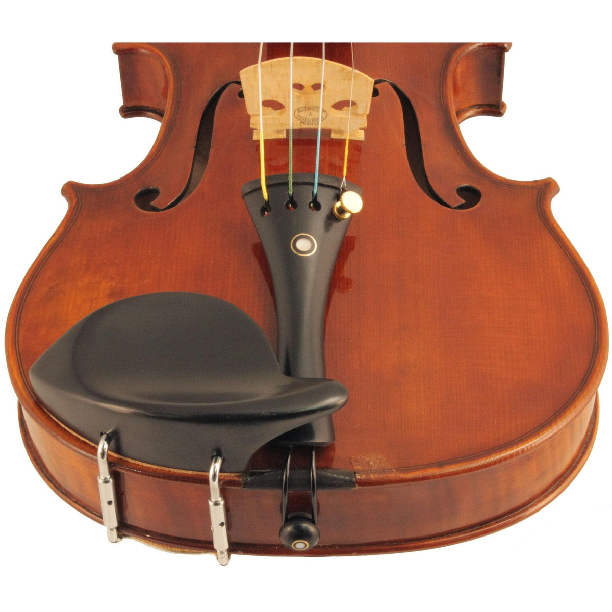 Stuber Ebony Violin Chinrest - Medium Plate