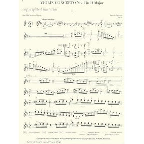 Sevcik, Otakar - Niccolo Paganini Violin Concerto No 1 in D Major Op 20 - Violin and Piano - Analytical Studies & Exercises - Edited by Stephen Shipps