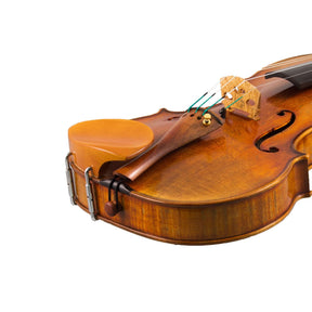 Teka Boxwood Violin Chinrest - Medium Plate