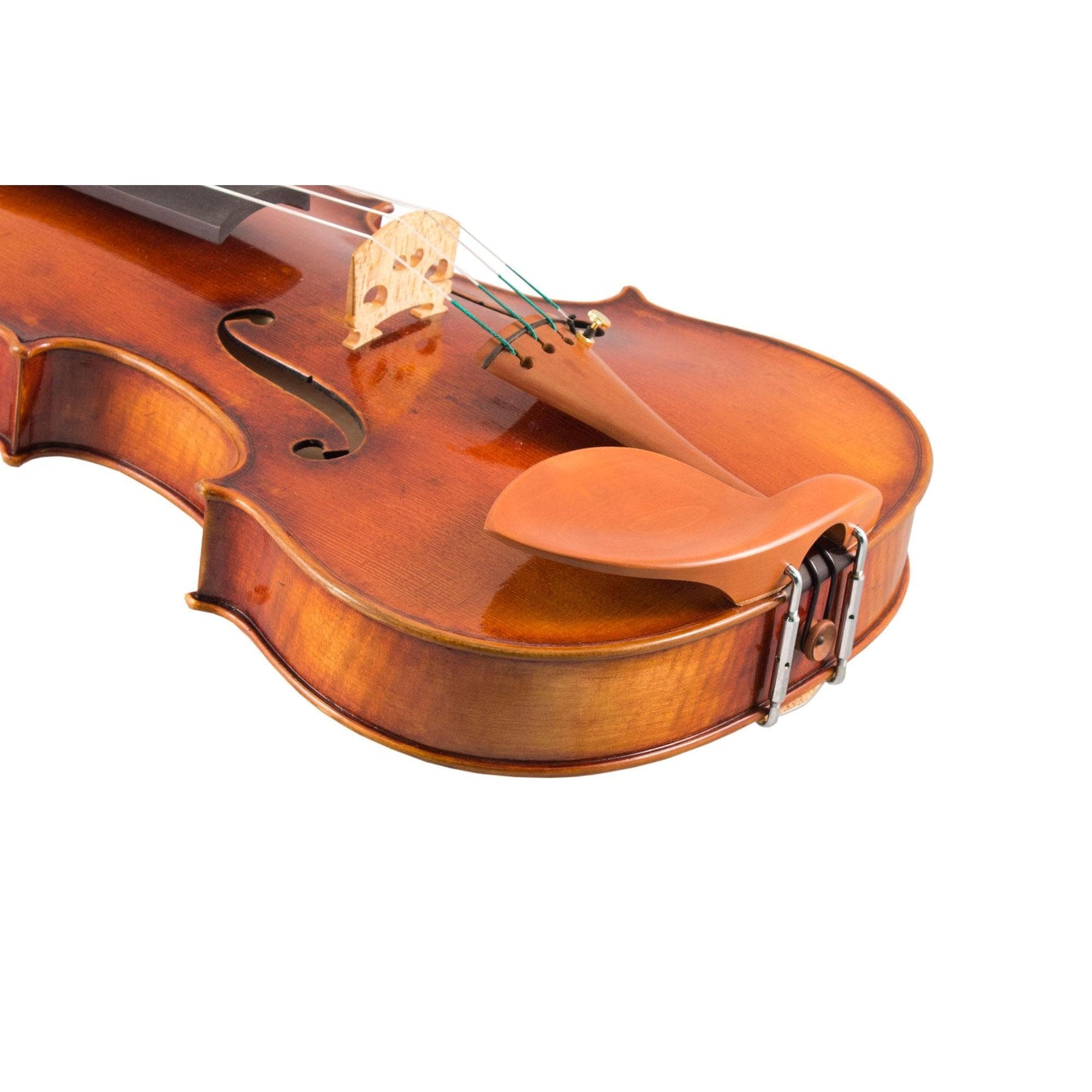 Guarneri Boxwood Viola Chinrest - Large Plate