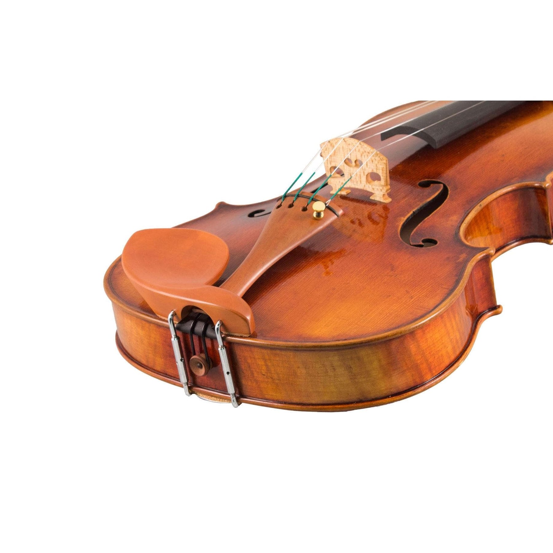 Guarneri Boxwood Viola Chinrest - Large Plate