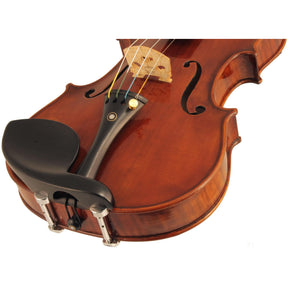 Guarneri Ebony Violin Chinrest - Hill Style Clamps