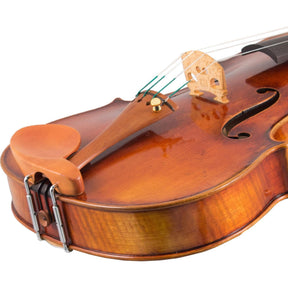 Guarneri Boxwood Viola Chinrest - Rounded Plate