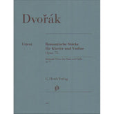 Dvorák, Antonín - Four Romantic Pieces, Op 75 - Violin and Piano - edited by  Kurt Guntner - published by G Henle Verlag URTEXT