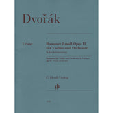 Dvorak, Antonin - Romance for Violin and Orchestra in F minor, op. 11 - for Violin and Piano - G. Henle Verlag URTEXT