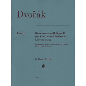 Dvorak, Antonin - Romance for Violin and Orchestra in F minor, op. 11 - for Violin and Piano - G. Henle Verlag URTEXT