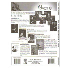 Dvorák, Antonín - Songs My Mother Taught Me ("Gypsy Song") - Violin and Piano - arranged by Fritz Kreisler - Carl Fischer Edition