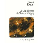 Elgar, Edward - La Capricieuse, Op 17 - Violin and Piano - Breitkopf and Härtel Edition