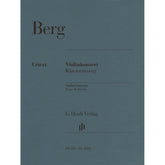 Berg, Alban - Violin Concerto - Violin and Piano - edited by Frank Peter Zimmermann - G Henle Verlag URTEXT