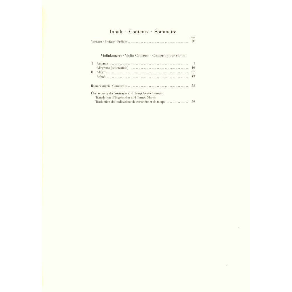 Berg, Alban - Violin Concerto - Violin and Piano - edited by Frank Peter Zimmermann - G Henle Verlag URTEXT