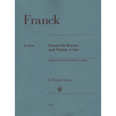 Franck, Cesar - Sonata in A Major - for Violin and Piano - markings by Yehudi Menuhin - G Henle URTEXT