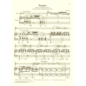 Grieg, Edvard - Sonata in G, Op 13 - for Violin and Piano - G Henle Verlag URTEXT
