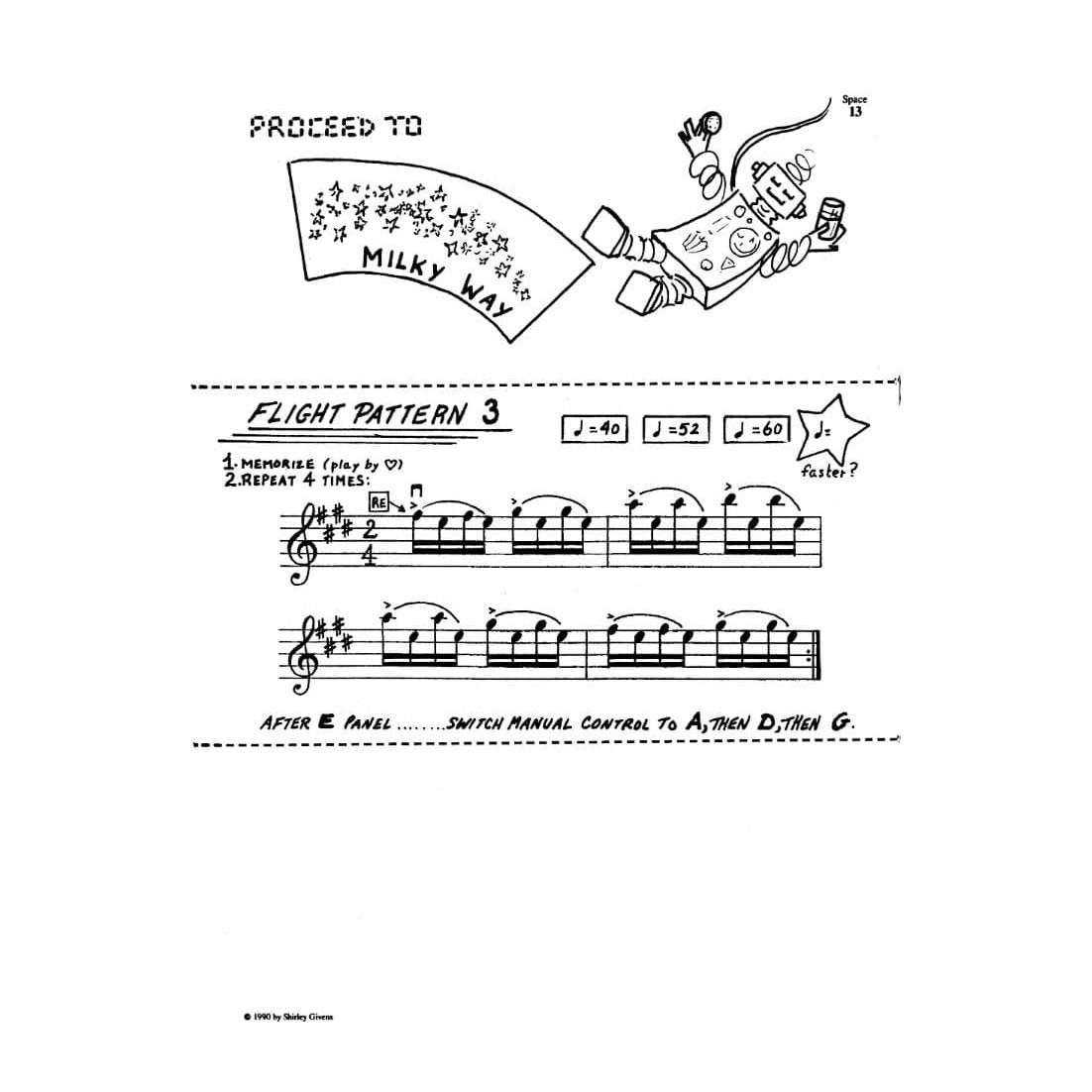 Givens, Shirley - Adventures in Violinland, Book 2E: "Meet Sammy XLR8 the Space Violinist" - Arioso Press Publication