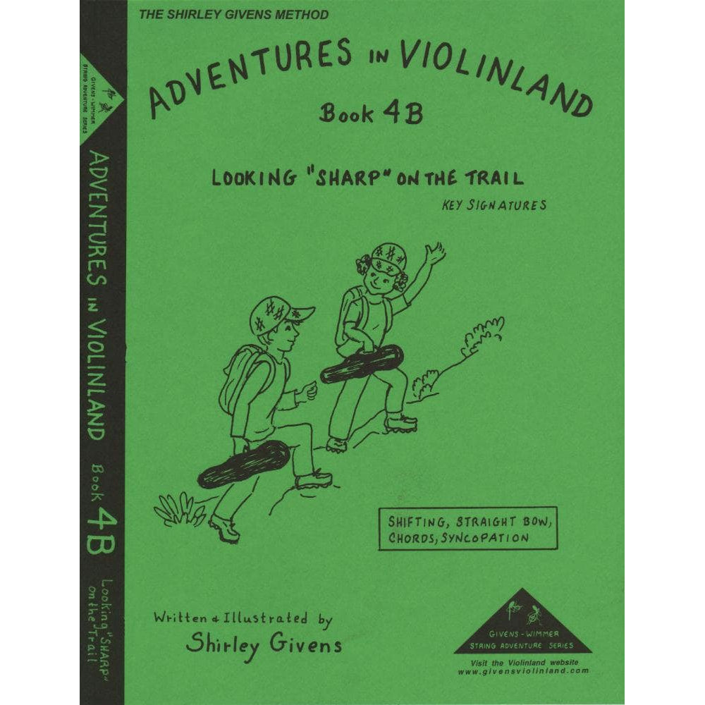 Givens, Shirley - Adventures in Violinland, Book 4B: 