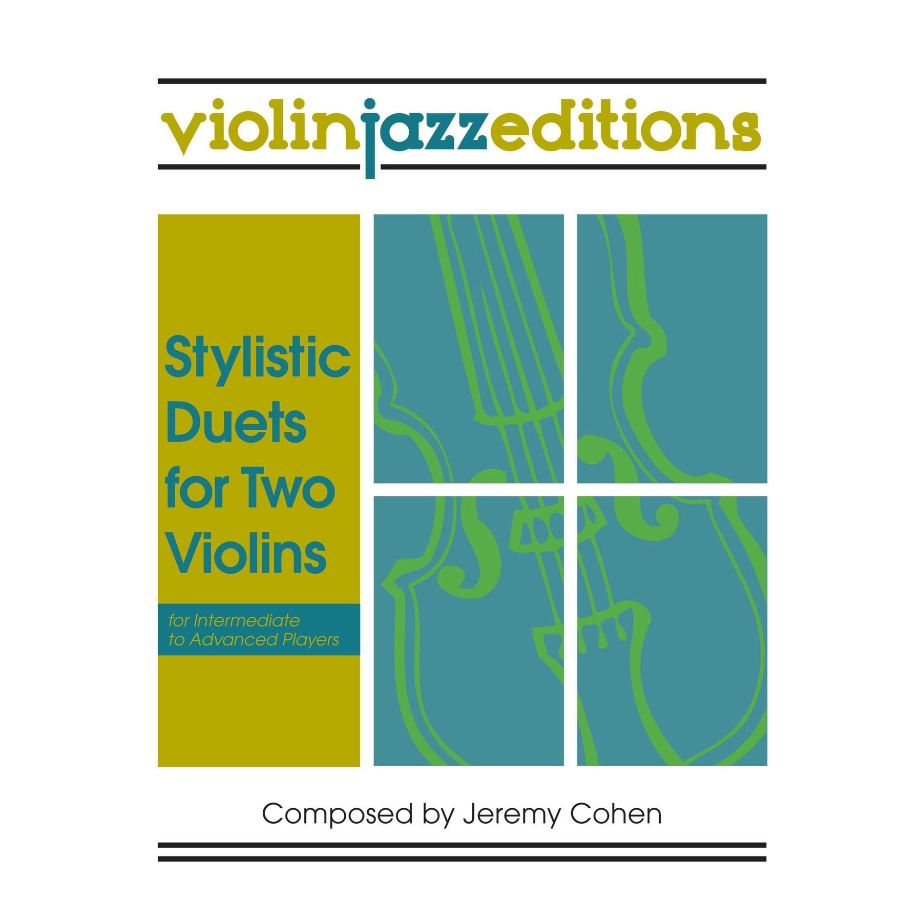 Cohen, Jeremy - Stylistic Duets for Two Violins - Violinjazz Editions - Digital Download