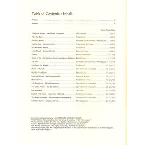 Sassmannshaus, Kurt and Christoph and Lusk, Melissa - Violin Recital Album, Volume 1: First Position - for Violin, Violin and Piano, or Violin Duet - Barenreiter
