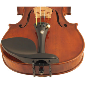 Guarneri Violin Chinrest Ebony w/ Black Clamp