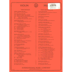 Khachaturian, Aram - Concerto for Violin and Piano - edited by David Oistrakh - International Music Co