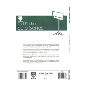 Kreisler, Fritz - Liebesleid - for Violin and Piano - includes Online Audio - Carl Fischer Edition