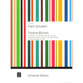 Schubert, Franz - Trockne Blumen, D 802 - Theme and Variations - for Violin and Piano - Universal Edition