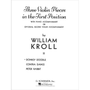 Kroll, William - Donkey Doodle - Violin and Piano - G Schirmer Edition