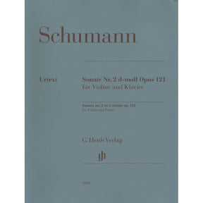 Schumann, Robert - Sonata No 2 in D minor, Op 121 - for Violin and Piano - edited by Ernst Herttrich - G Henle Verlag URTEXT