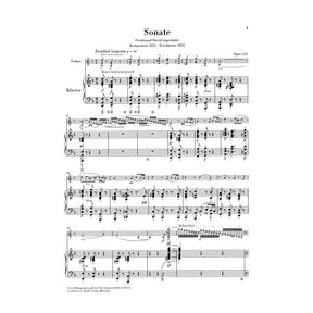 Schumann, Robert - Sonata No 2 in D minor, Op 121 - for Violin and Piano - edited by Ernst Herttrich - G Henle Verlag URTEXT