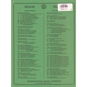 Lalo, Edouard - Symphonie Espagnole, Op 21 - Violin and Piano - edited by Zino Francescatti - International Music Co