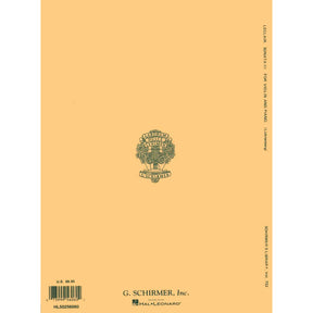 LeClair, Jean-Marie - Sonata in D Major, Op 9, No 3 - Violin and Piano - edited by Leopold Lichtenberg - G Schirmer Edition